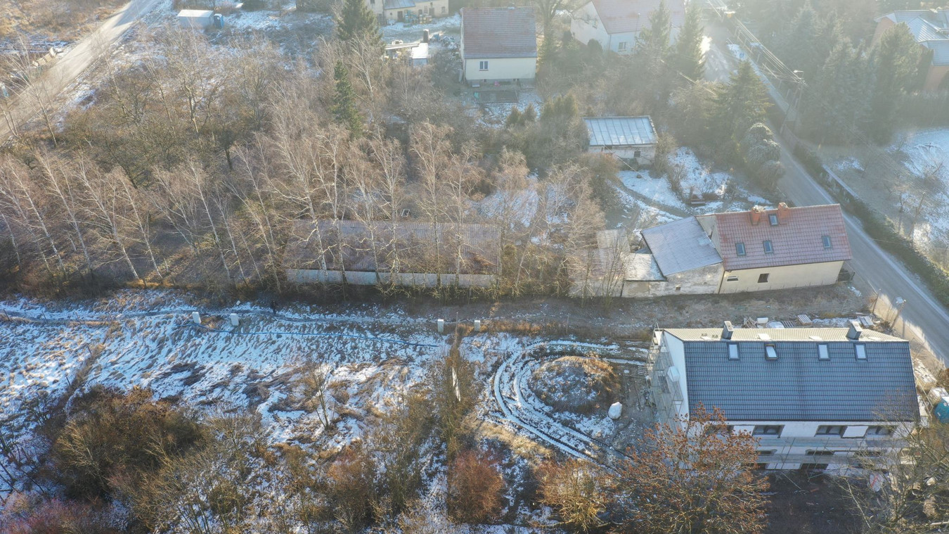 Działka budowlana 700 m² Wrocław/ Iwiny - Widok 2