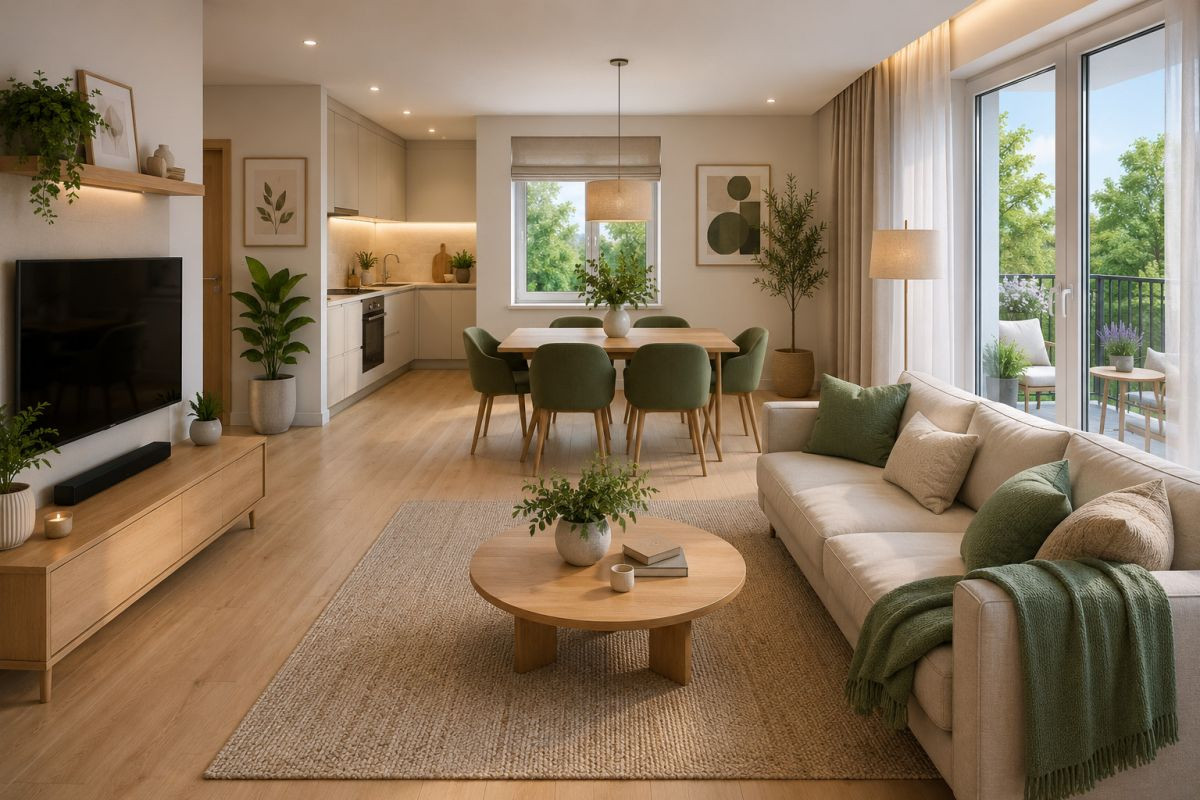 3-soban stan, 73 m²