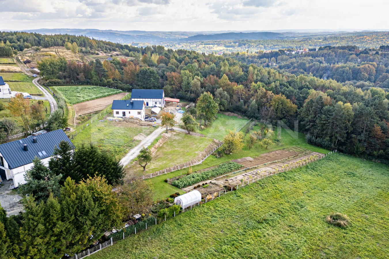 Widokowa działka z warunkami zabudowy - Widok 2