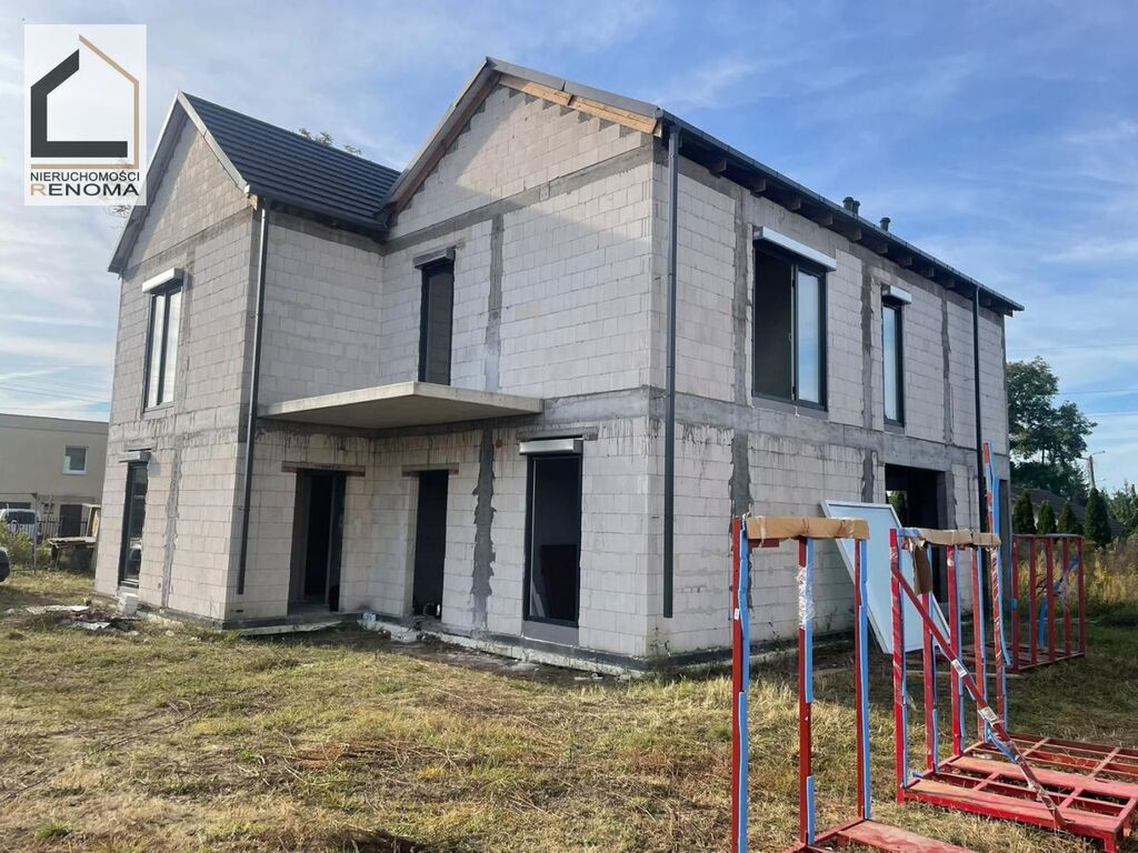 Bliźniak - ogród 500 m² - las - szybki dojazd - 2 miejsca parkingowe