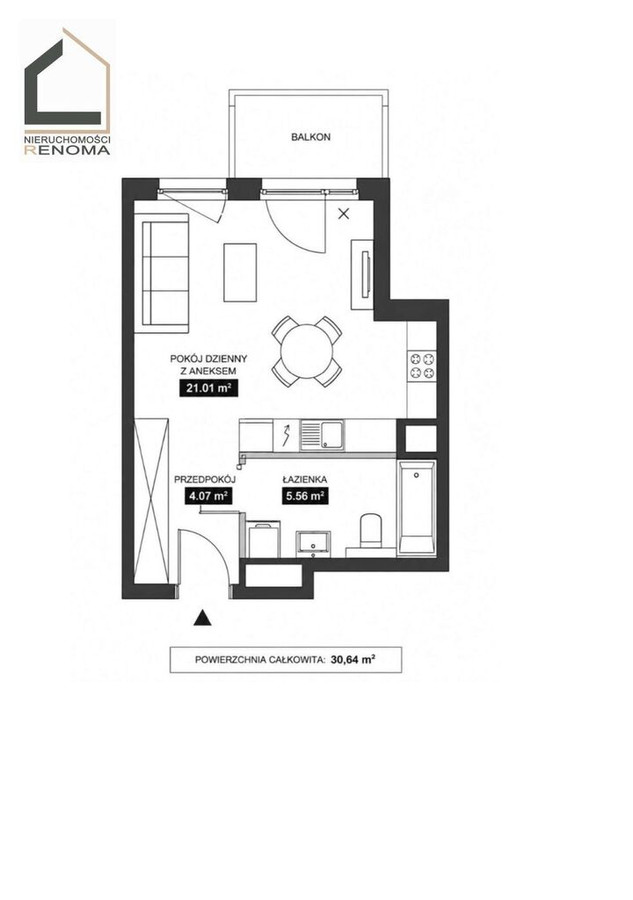 Apartment in Poznań - Widok 5