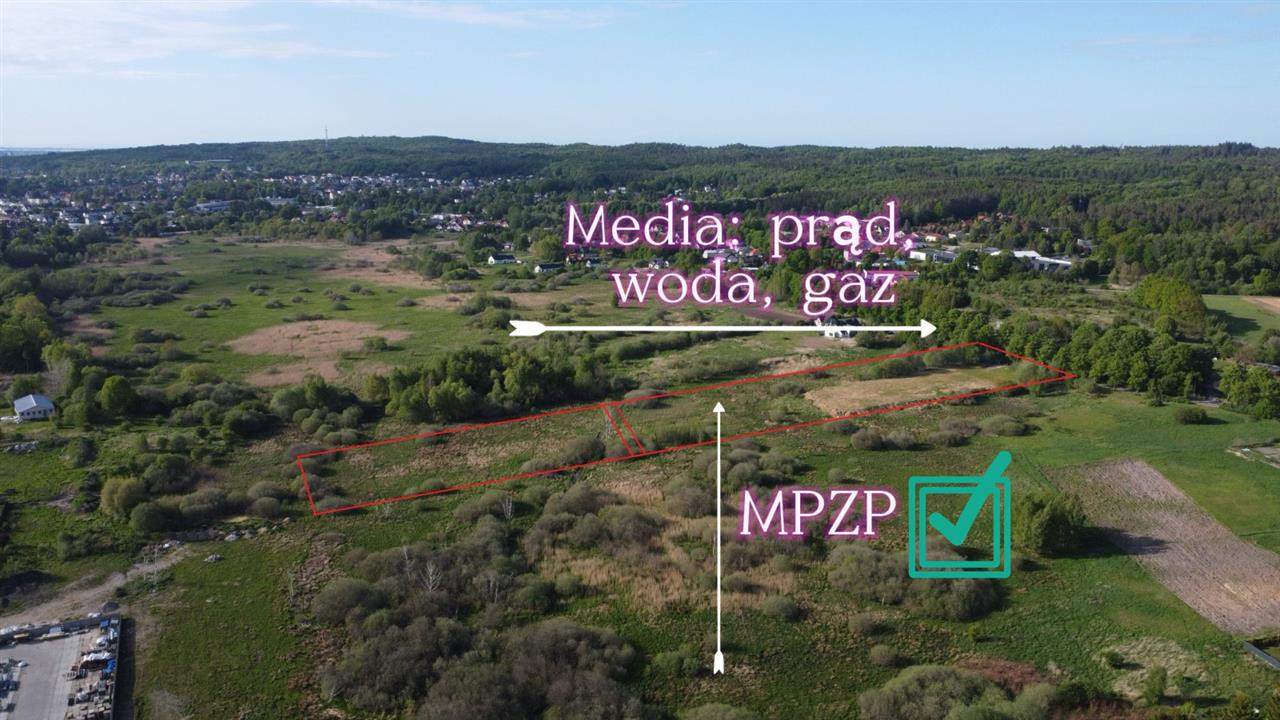 Działka, ul. Lubiatowska | MPZP | Koszalin - Widok 3