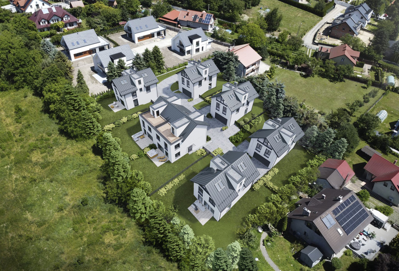 Działka z PnB na 7 domów, gm. Zielonki, 1100 PUM - Widok 2