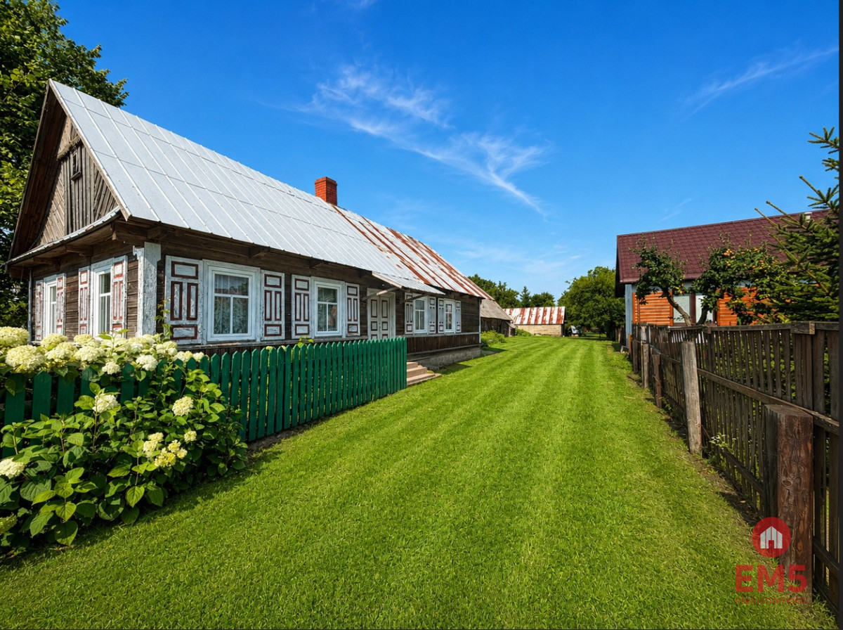 Siedlisko z domem i zabudowaniami I Działka 2500 m - Widok 2