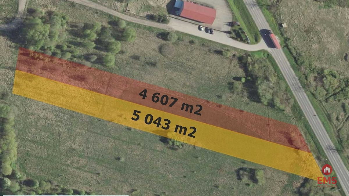 Działka inwestycyjna 0,5 w Fastach - Widok 2