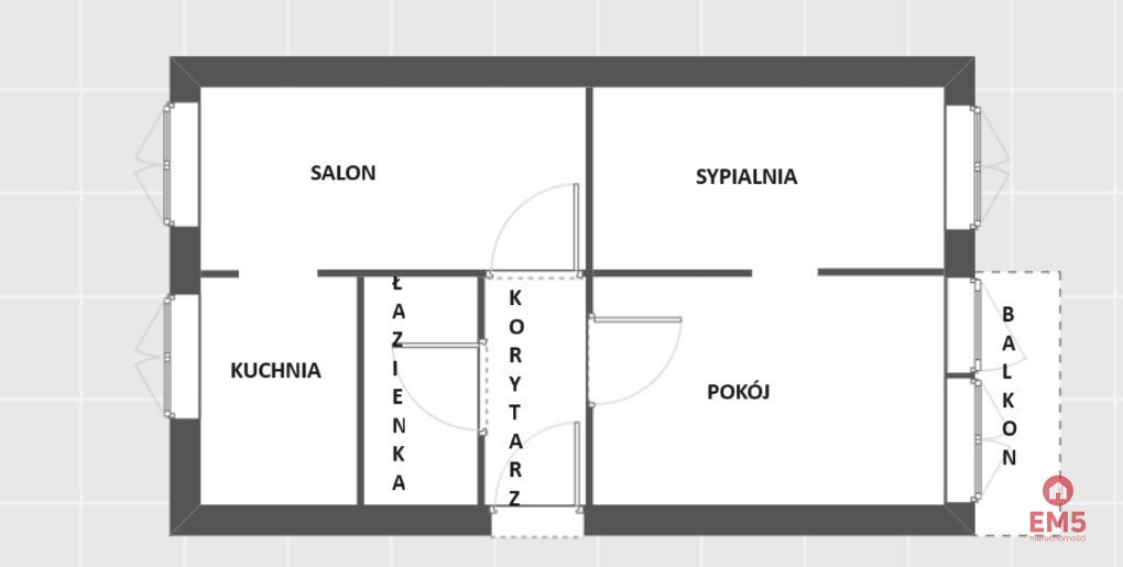 Apartment in Białystok, Osiedle Juliana Tuwima, Antoniuk - Więcej