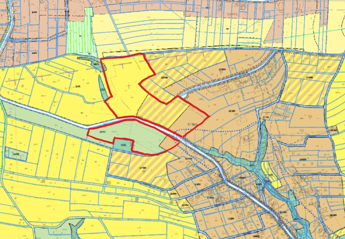 Działka siedliskowo-budowlano-rolna. Duży areał - Widok 2