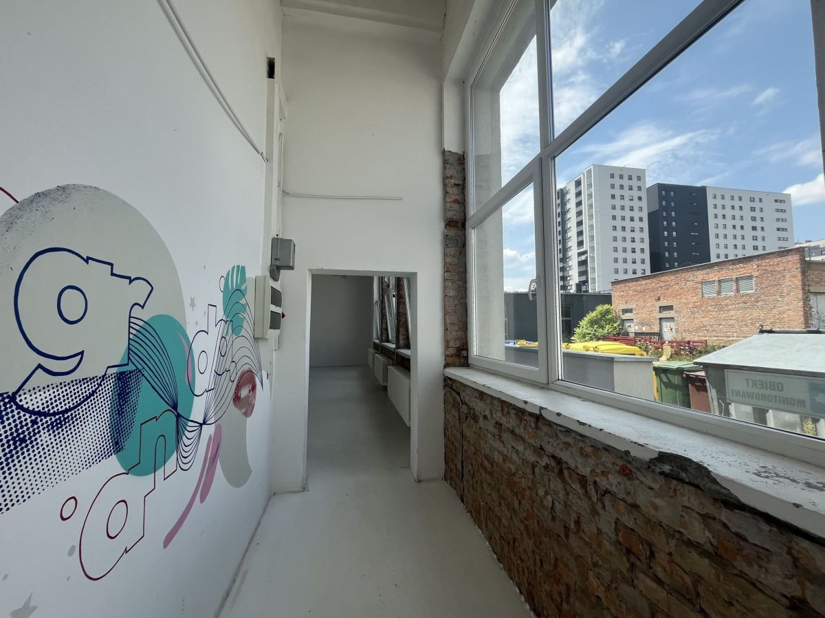Lokal loftowy postindustrialny