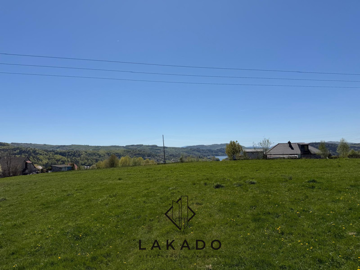 Działka widokowa –Jezioro Rożnowskie i Tatry - Widok 2
