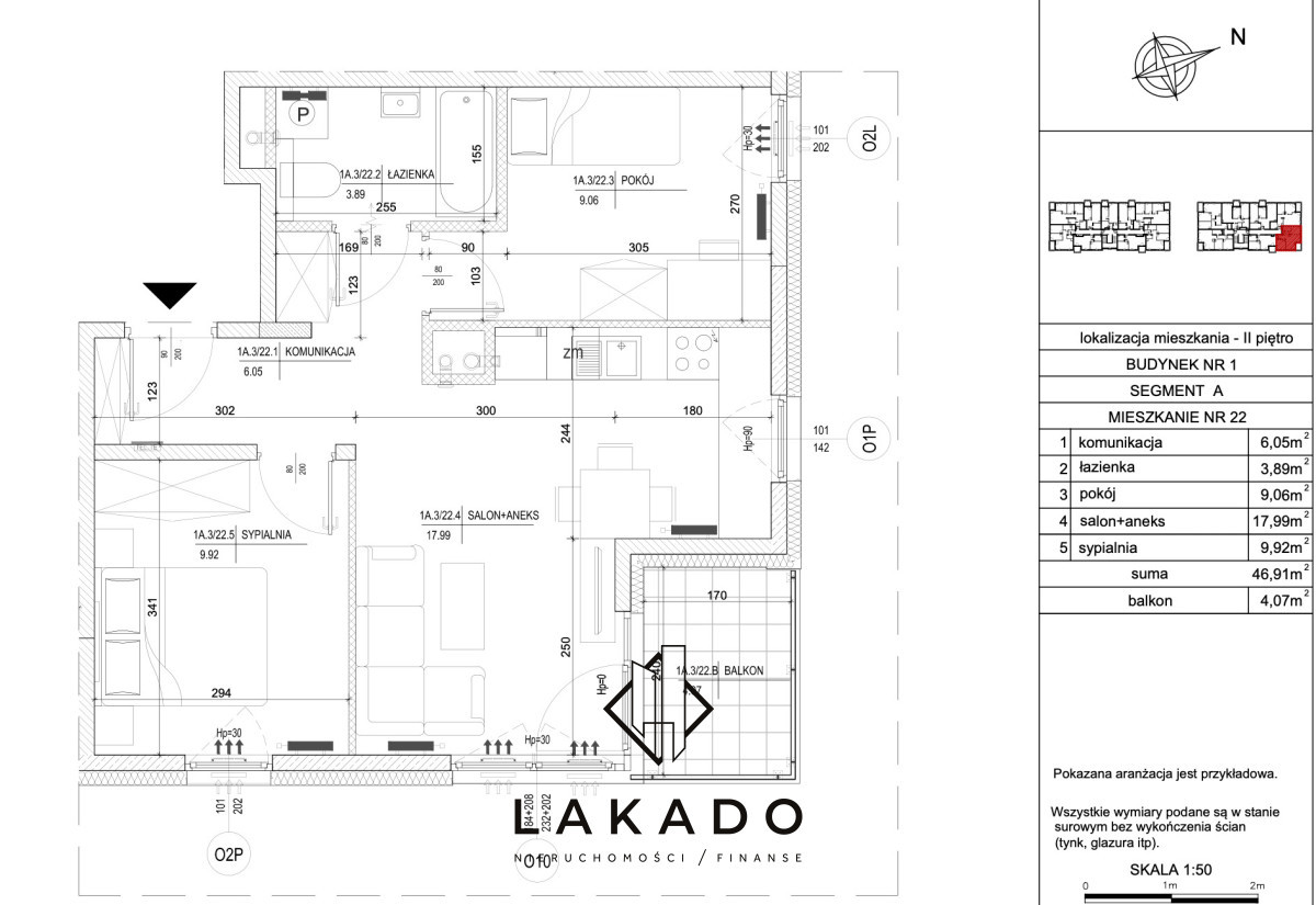 Apartment in Kraków, Tyniec, Dębniki - Widok 3