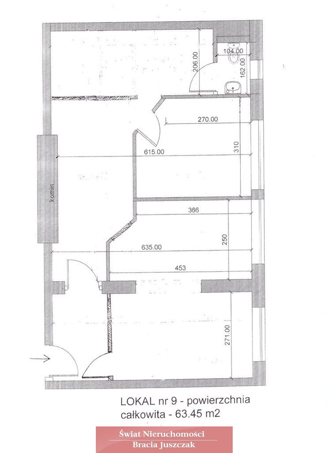 Lokal użytkowy 63,5 m² – parter, Karłowice - najem - Widok 2