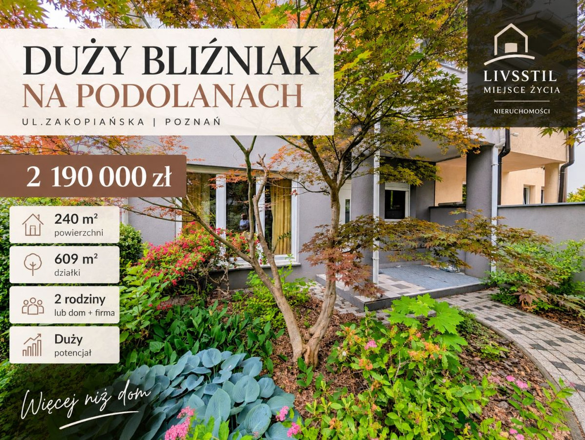 Maja, 240 m², krunt 609 m²