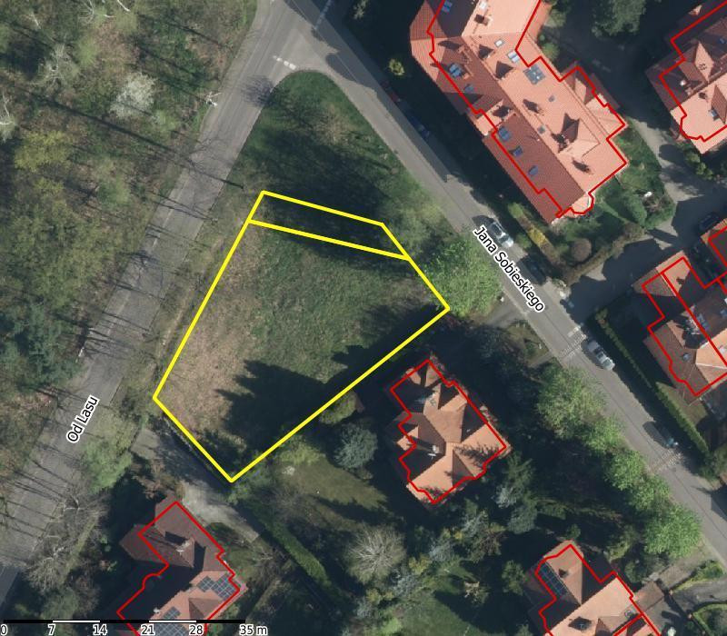 Działka budowlana, 940 m², Konstancin, Sobieskiego - Więcej