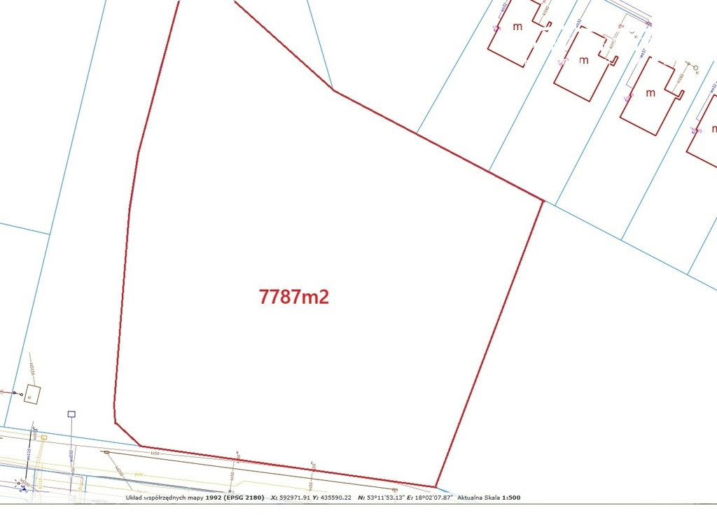 Grunt inwestycyjny 7700 m² w Niemczu - Widok 4