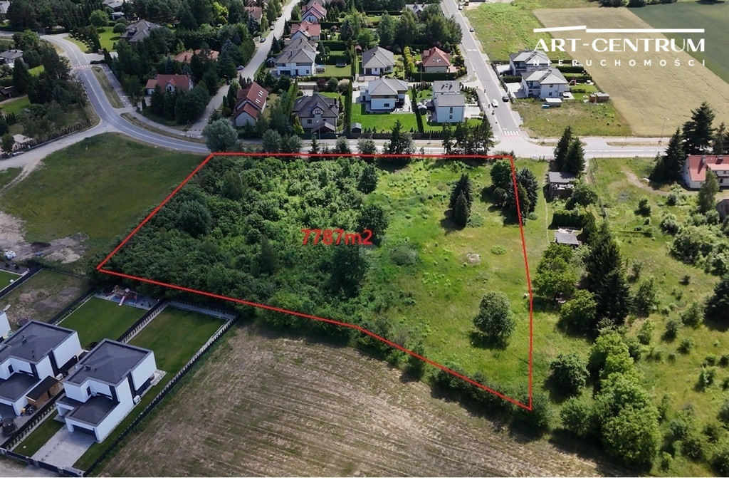 Grunt inwestycyjny 7700 m² w Niemczu - Widok 5