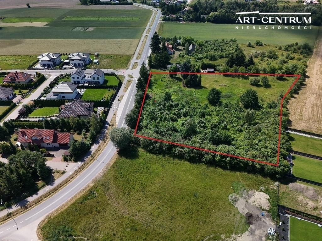 Grunt inwestycyjny 7700 m² w Niemczu - Widok 2