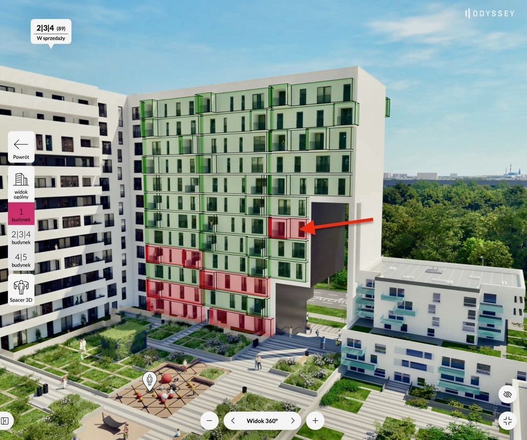 Mieszkanie – Wrocław, Nowe Żerniki, Fabryczna - Widok 4