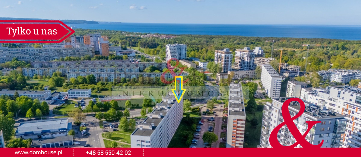 3 pokoje, balkon, morze pod ręką 20 min piechotą