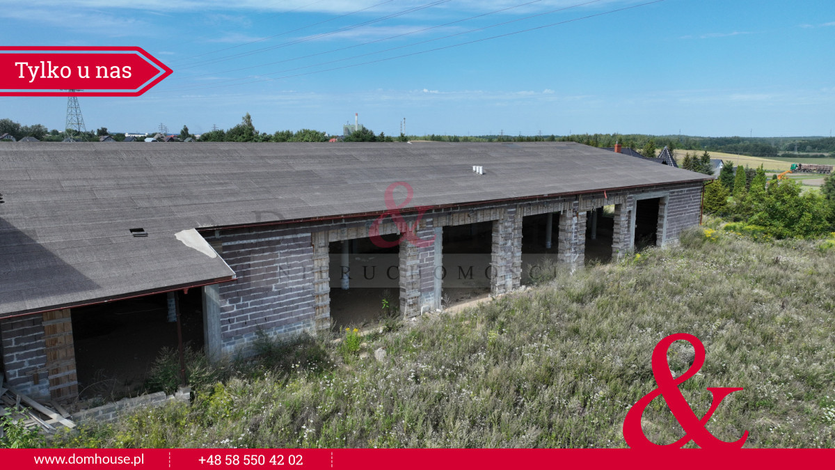 Budynek 1000 m², działka 1 HA, możliwość rozbudowy - Więcej