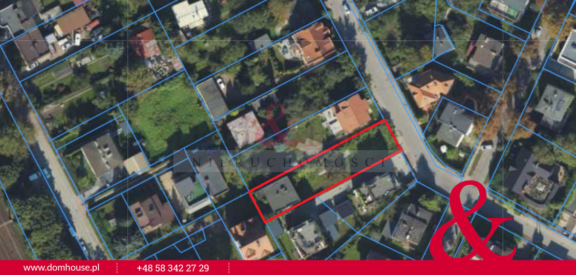 Działka inwestycyjna | Gdynia Orłowo | MPZP |684 m² - Widok 3