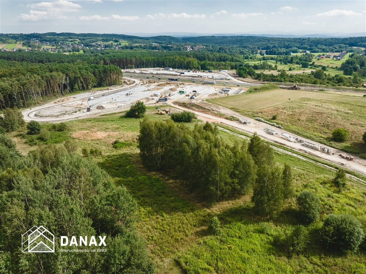 Działka budowlana 75a | Rudno w okolicy autostrady - Widok 2
