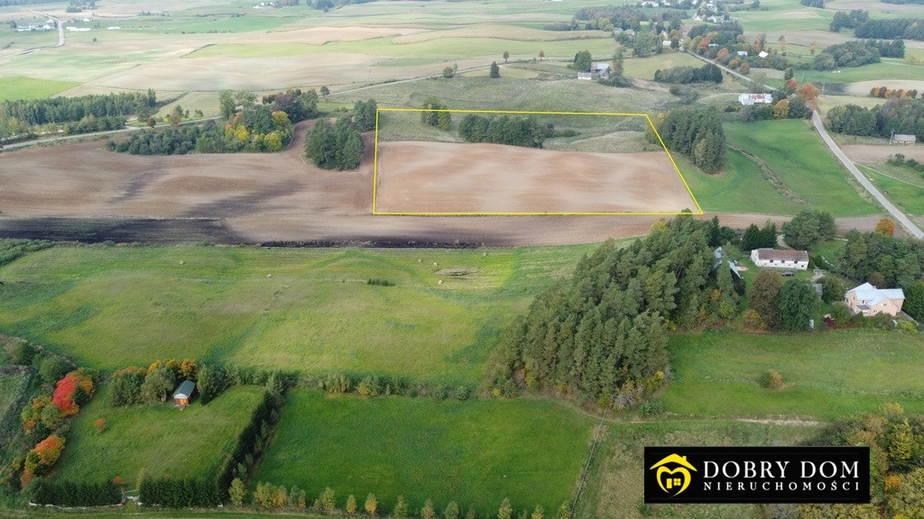Piękna działka rolna 4,1 ha nad jeziorem-gmina Giby - Więcej