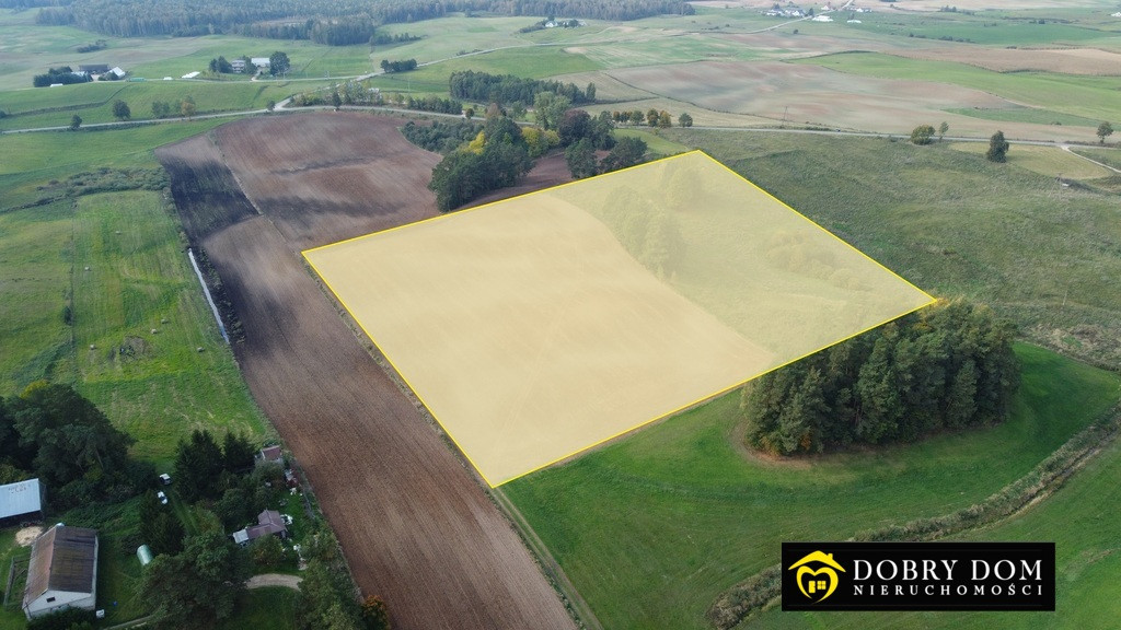 Piękna działka rolna 4,1 ha nad jeziorem-gmina Giby - Widok 5