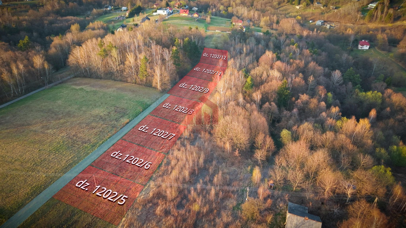 Działka 8,20 ar, Matysówka - WYDANE WZ - Widok 2