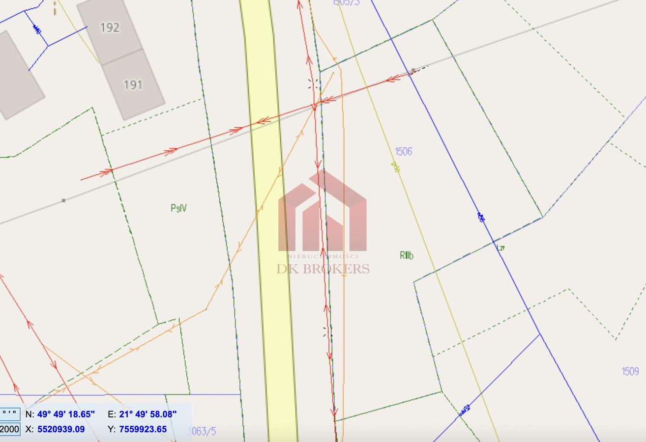 Działka 16,14 ara zlokalizowana przy drodze nr 989 - Żyznów - Strzyżów - podkarp - Widok 5