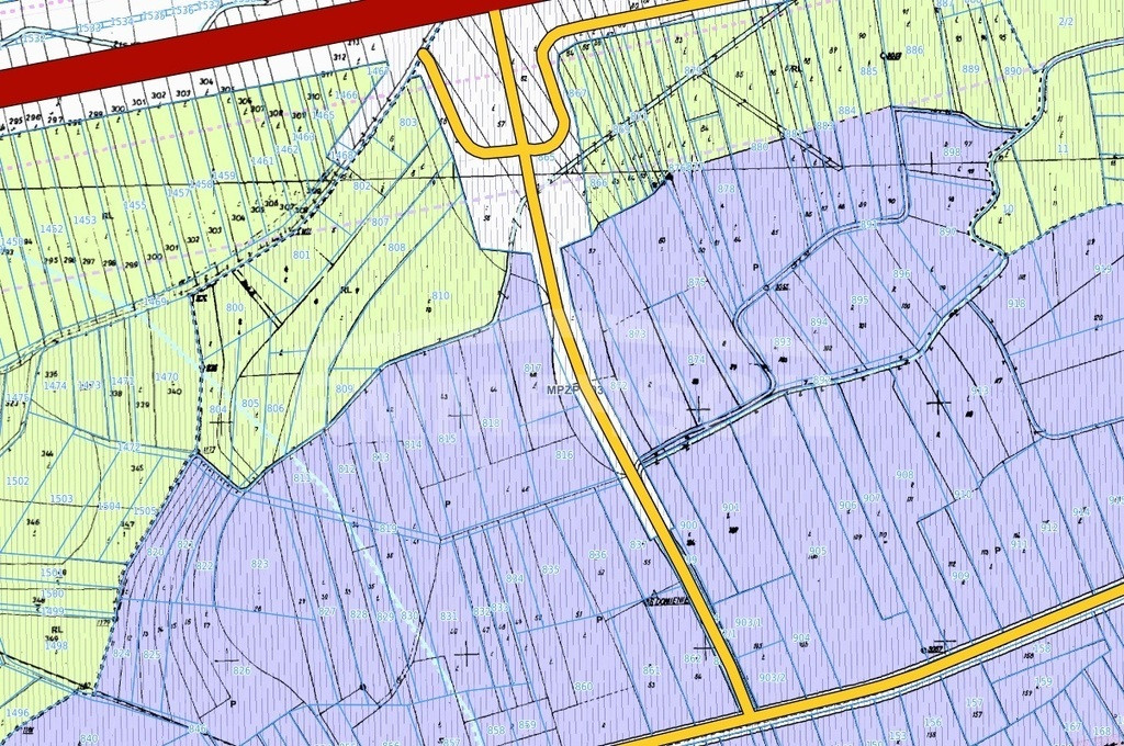 Grunt przemysłowy 15 000 m², plan, prostokąt, podz - Widok 5