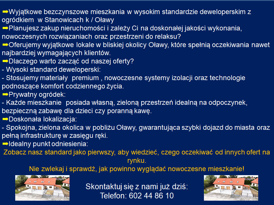 Dom – Oława, Stanowice - Widok 2
