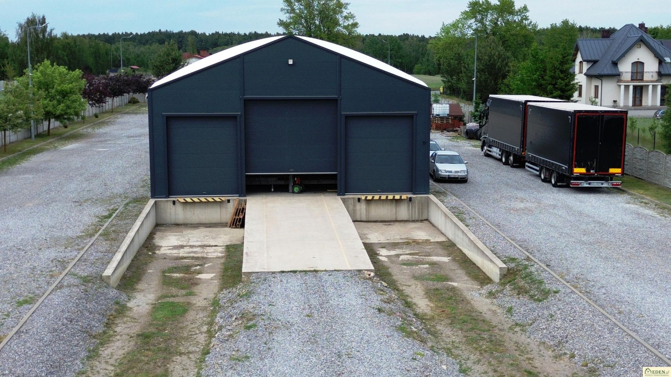 Sprzedam - Hala 336 m² z działką 0,7 ha - Jedlanka, DK76 - Widok 5