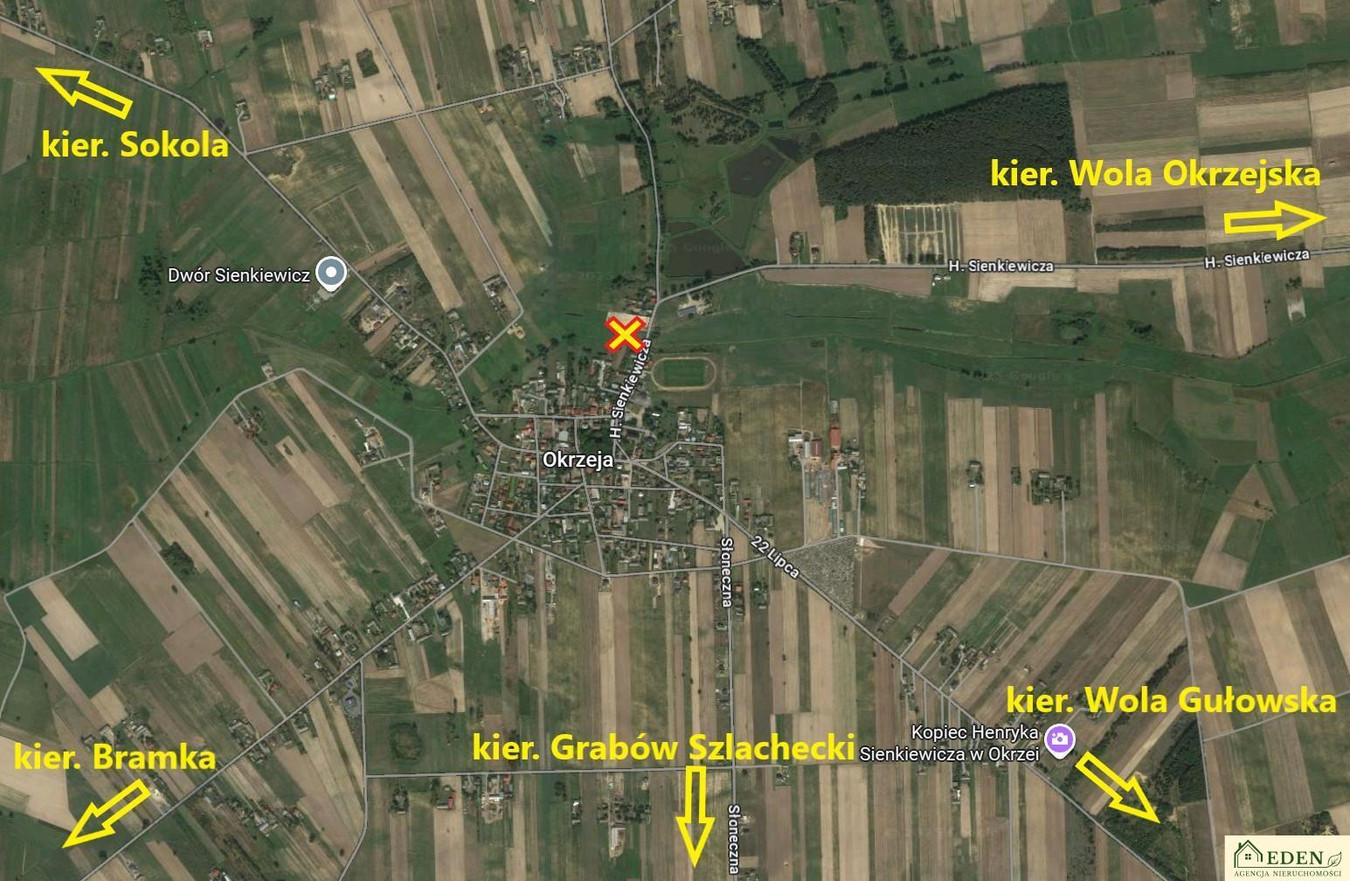 Okrzeja, działka budowlana 0,90 ha - Widok 4