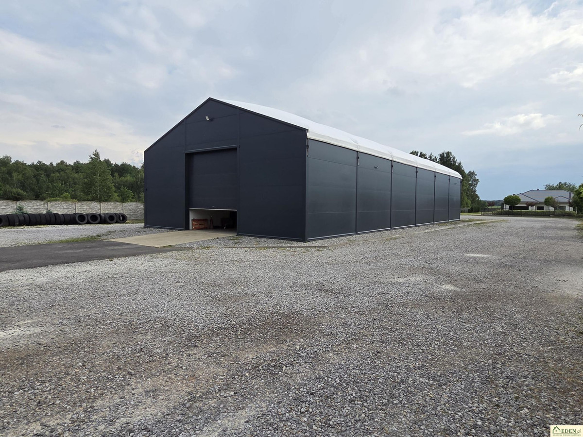 Sprzedam - Hala 336 m² z działką 0,7 ha - Jedlanka, DK76 - Więcej