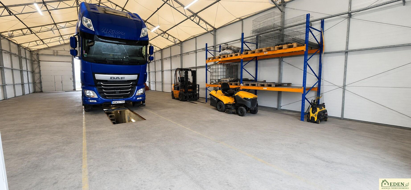 Sprzedam - Hala 336 m² z działką 0,7 ha - Jedlanka, DK76 - Widok 4