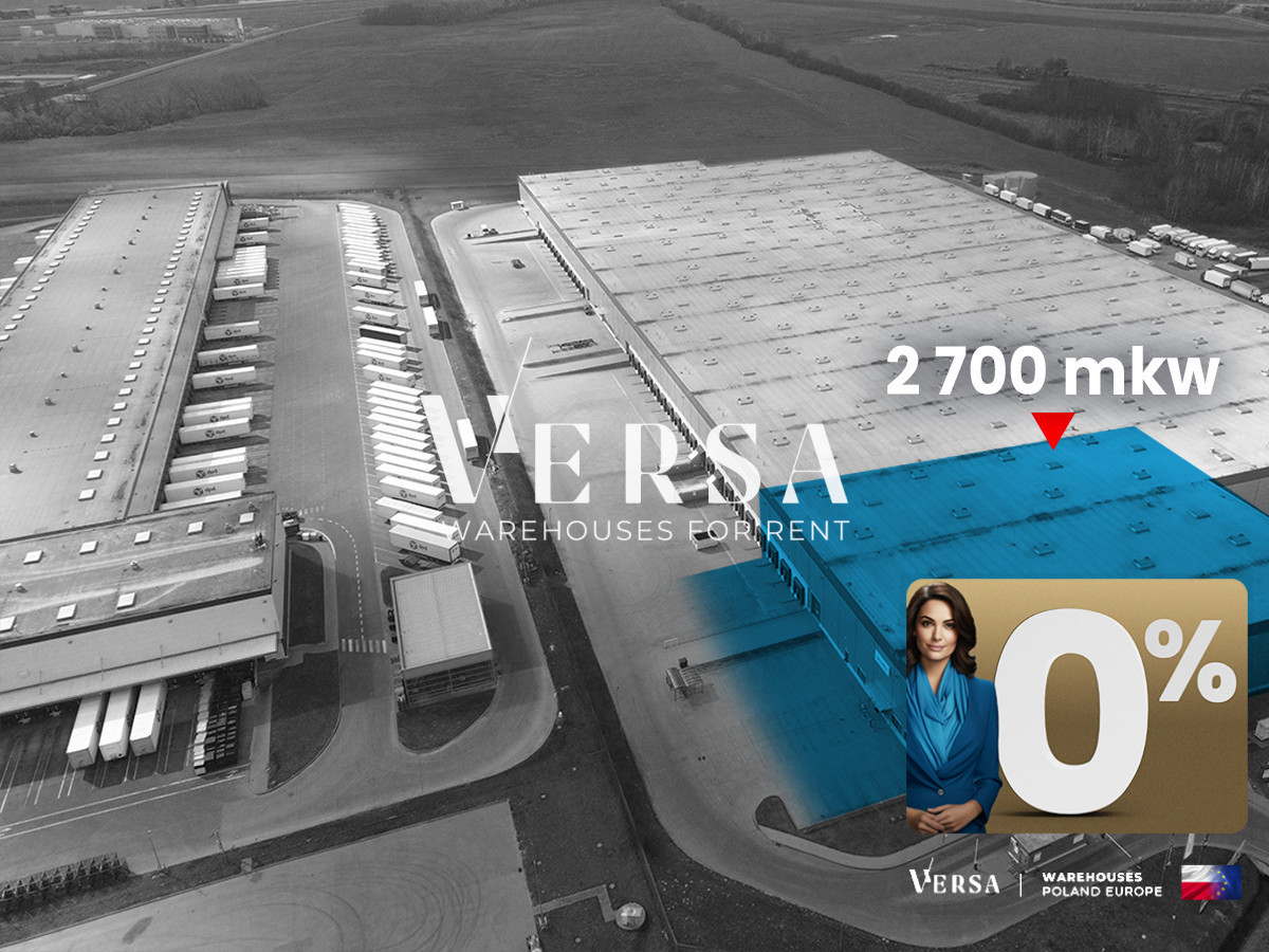 Magazyn 2 700 mkw - 0% Prowizji