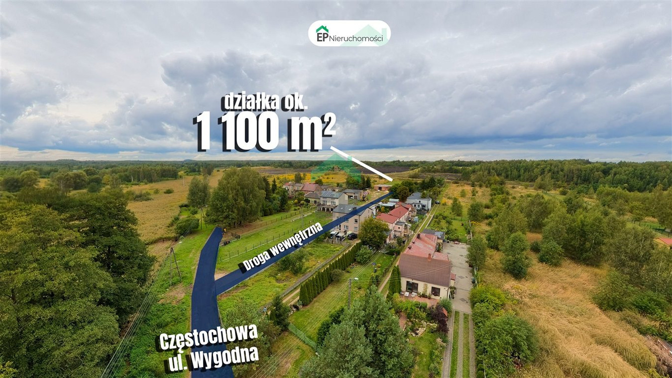 Działka z warunkami zabudowy - Widok 2