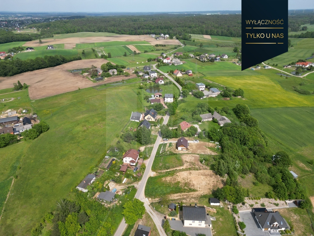 Działka 2 332 m² z WZ, gmina Somonino - Więcej