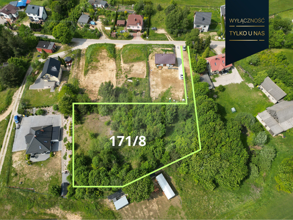 Działka 2 332 m² z WZ, gmina Somonino - Widok 2