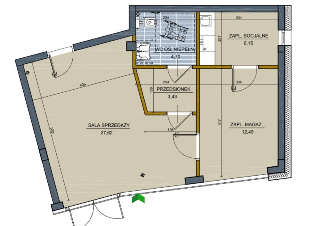 Nowy lokal, 54.39 M2 - View 4