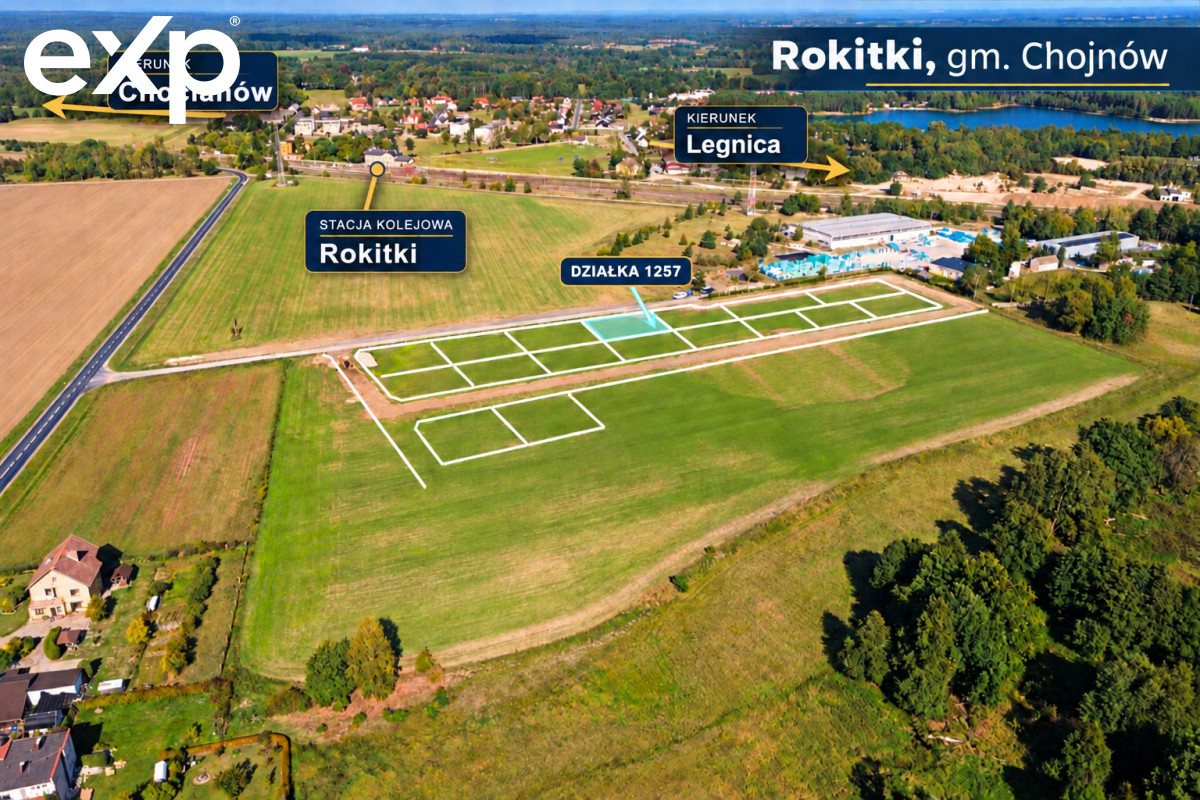 Działka budowlana Osiedle Słoneczne Rokitki - Widok 2