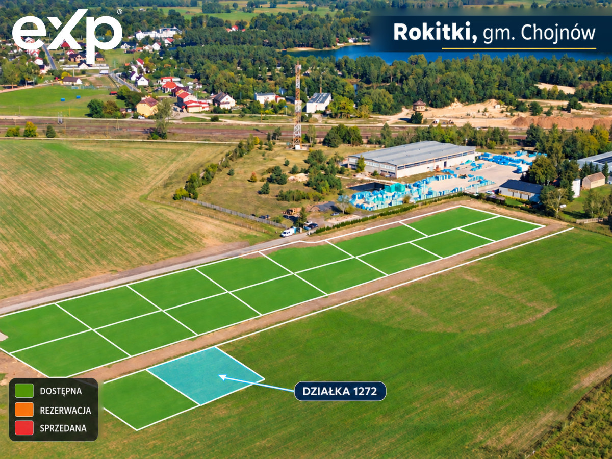 Działka budowlana Osiedle Słoneczne Rokitki - Widok 3