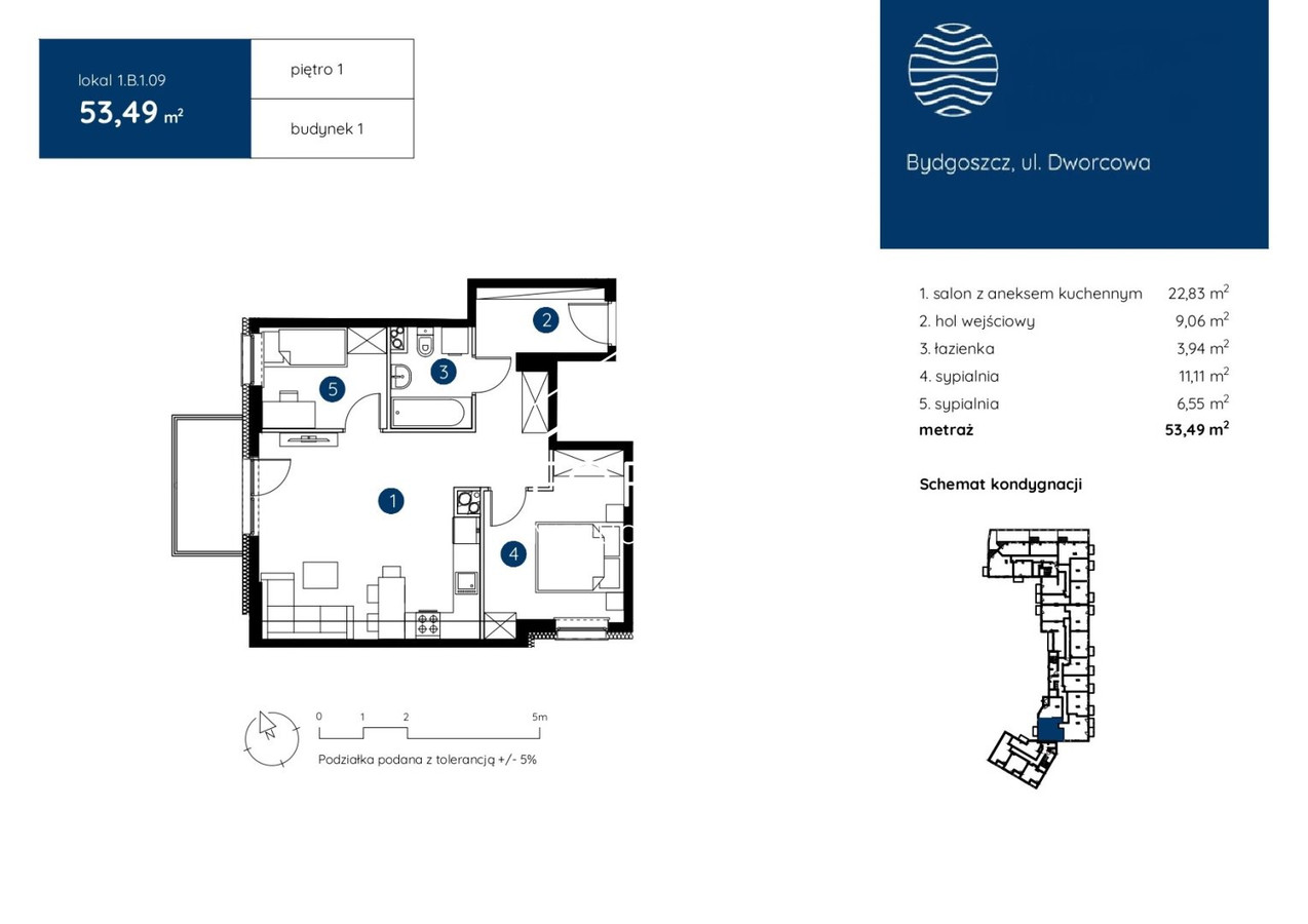 Mieszkanie – Bydgoszcz, Gdańskie Przedmieście, Śródmieście, Stare Miasto - Widok 2