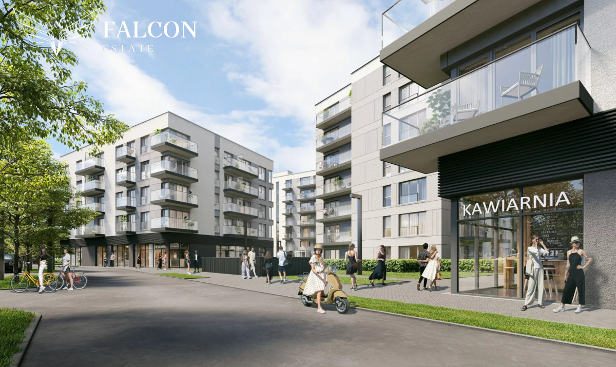 apartament z balkonem, tramwaj, zielona okolica - Widok 6