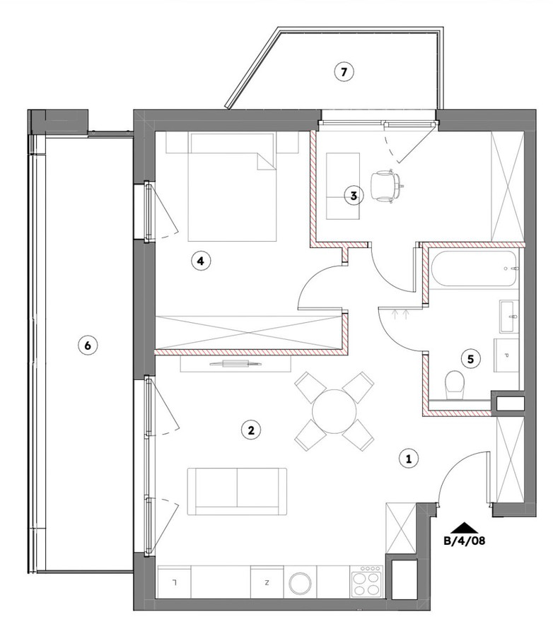 Apartment in Poznań, Piątkowo - Widok 2