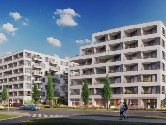 Nowoczesny lokal w inwestycji Rêve - Włochy - Widok 2