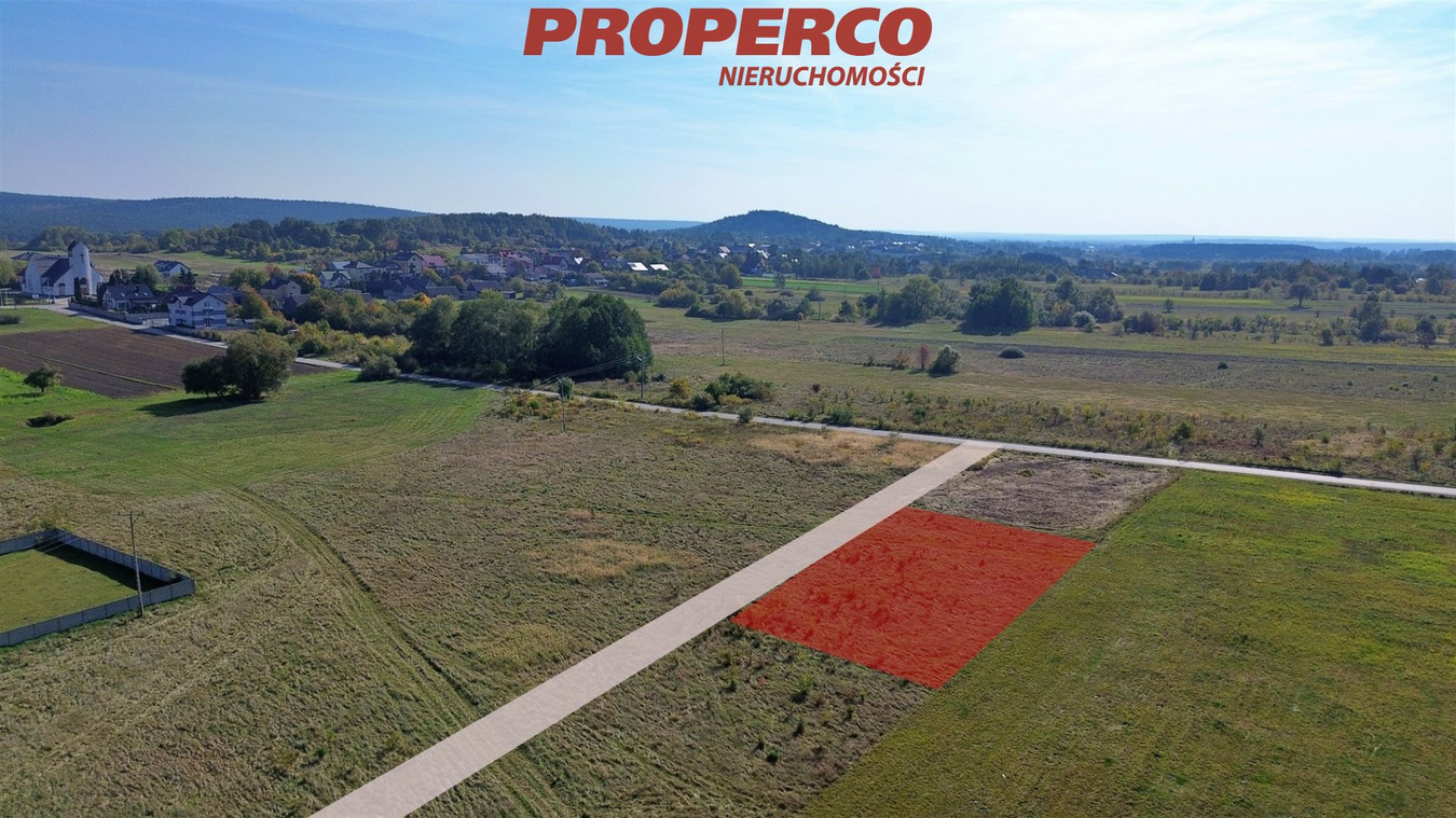 Działka, pow. 1169 m², Mójcza, gm. Daleszyce - Widok 5