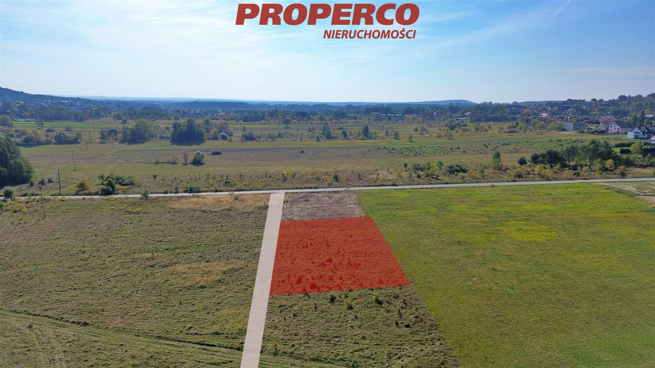 Działka, pow. 1169 m², Mójcza, gm. Daleszyce - Więcej