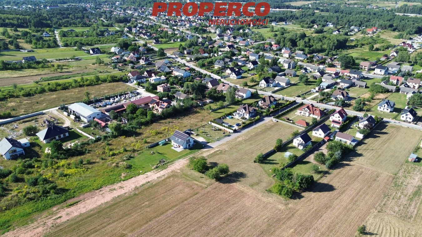 Działka 846 m², Wola Morawicka - Widok 4