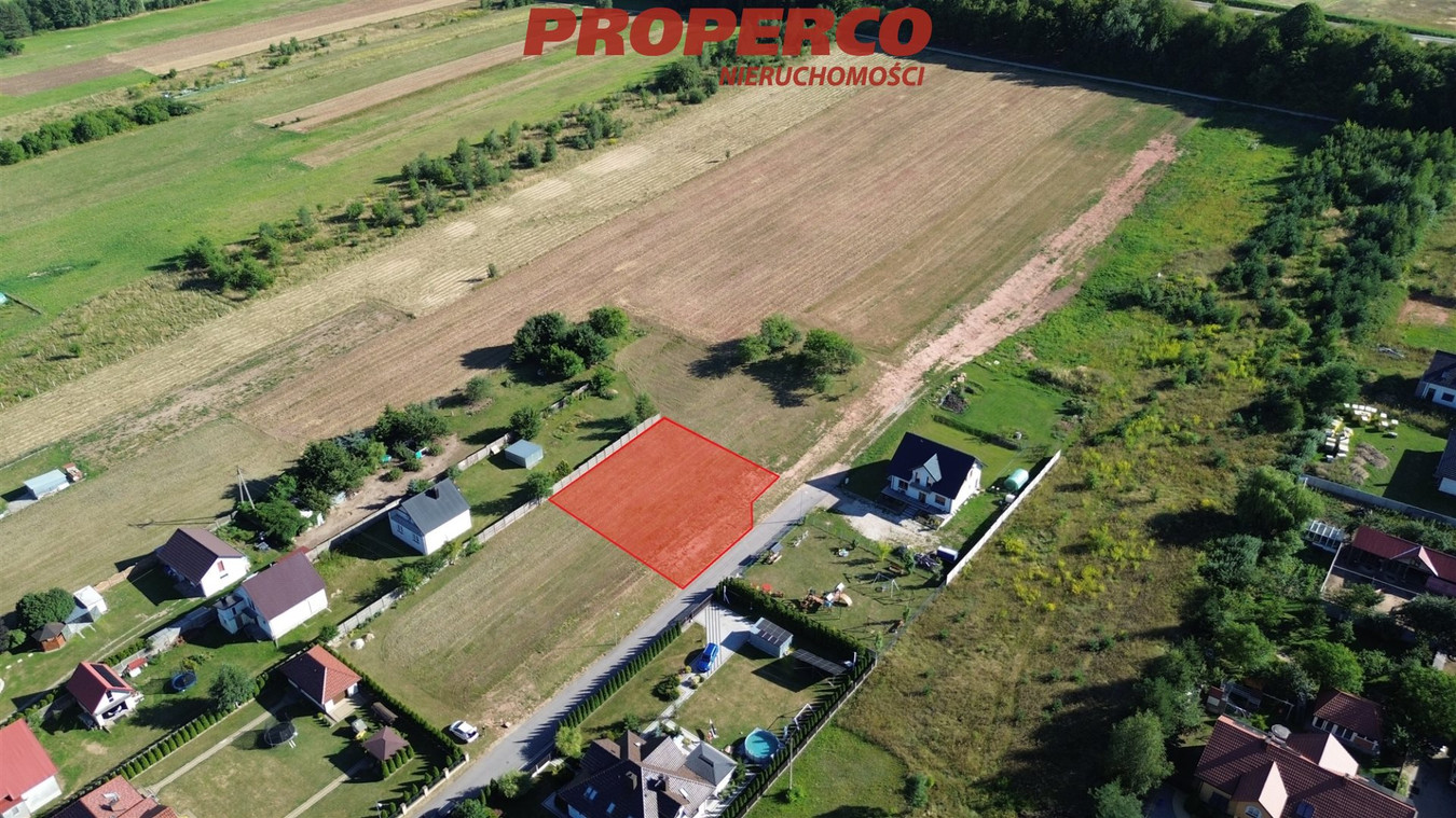 Działka 846 m², Wola Morawicka - Widok 2